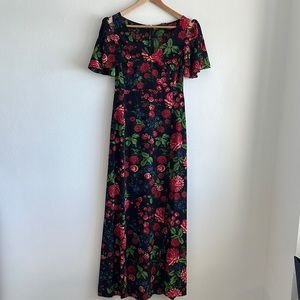 Gorgeous silk floral dress. Club Monaco. Size 2.